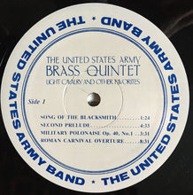 Load image into Gallery viewer, The United States Army Brass Quintet : Light Cavalry And Other Favorites (LP)