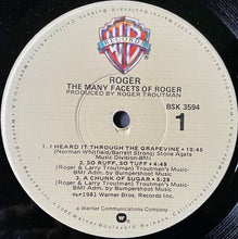 Load image into Gallery viewer, Roger* : The Many Facets Of Roger (LP, Album, Jac)