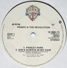 Load image into Gallery viewer, Prince &amp; The Revolution* : Paisley Park (12", Single, MP, Dam)