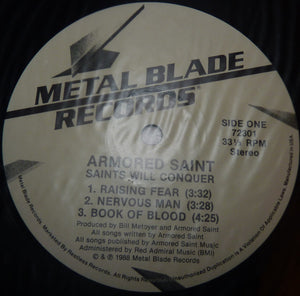 Armored Saint : Saints Will Conquer (12", EP)