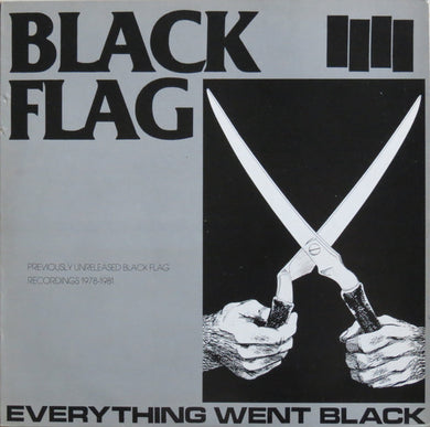 Black Flag : Everything Went Black (LP, Comp)