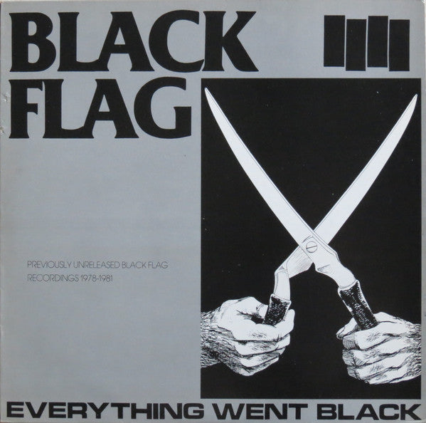 Black Flag : Everything Went Black (LP, Comp)