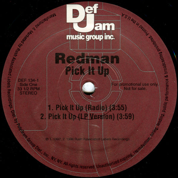 Redman : Pick It Up (12