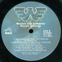 Load image into Gallery viewer, Waylon Jennings : Waylon And Company (LP, Album, Emb)