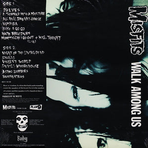 Misfits : Walk Among Us (LP, Album, RE)