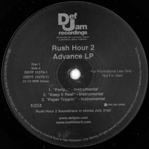 Various : Rush Hour 2 Advance LP (3xLP, Advance, Comp, Promo)