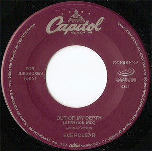 Everclear : Out Of My Depth (7", Jukebox)