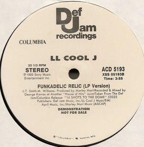 LL Cool J : Pink Cookies In A Plastic Bag Getting Crushed By Buildings (12", Promo)