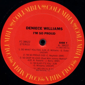 Deniece Williams : I'm So Proud (LP, Album)