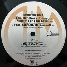 Load image into Gallery viewer, The Brothers Johnson* : Right On Time (LP, Album, Pit)