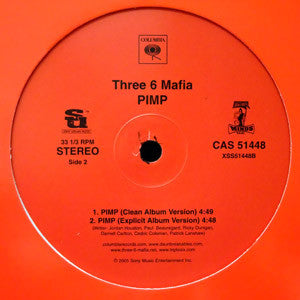 Three 6 Mafia : Who I Is / PIMP (12")