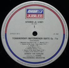 Load image into Gallery viewer, Tchaikovsky*, The Vienna Philharmonic Orchestra*, Herbert von Karajan : Tchaikovsky Nutcracker Suite - Romeo &amp; Juliet (LP, Comp, RE)