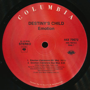 Destiny's Child : Emotion (2x12")