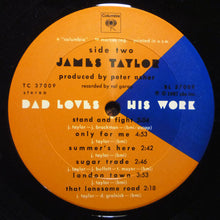 Load image into Gallery viewer, James Taylor (2) : Dad Loves His Work (LP, Album, Ter)