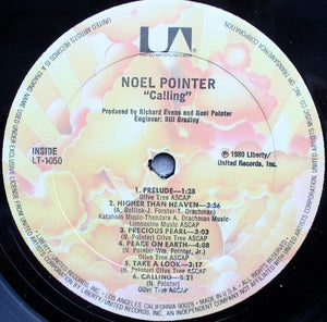 Noel Pointer : Calling (LP, Album)