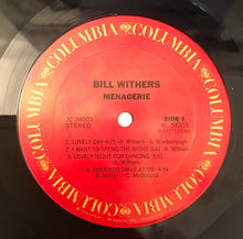 Load image into Gallery viewer, Bill Withers : Menagerie (LP, Album, Pit)