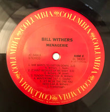Load image into Gallery viewer, Bill Withers : Menagerie (LP, Album, Pit)