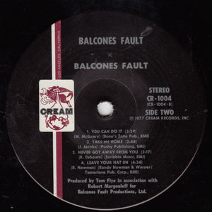 Balcones Fault : It's All Balcones Fault (LP, Album)