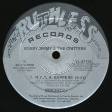 Load image into Gallery viewer, Bobby Jimmy &amp; The Critters* : N.Y./L.A. Rappers / Fone Freak (12")