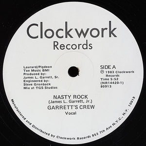 Garrett's Crew : Nasty Rock (12")