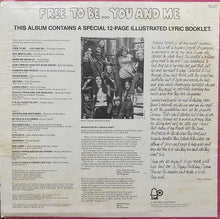 Load image into Gallery viewer, Marlo Thomas And Friends : Free To Be... You And Me (LP, Album, BW )