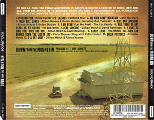 Various : Down From The Mountain (Live Concert Performances By The Artists & Musicians Of O Brother, Where Art Thou?) (CD, Album, Club)