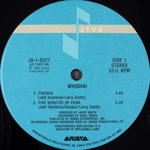 Load image into Gallery viewer, Whodini : Friends / Five Minutes Of Funk (12&quot;)