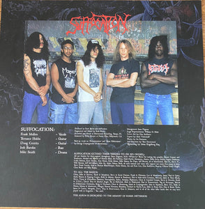 Suffocation : Effigy Of The Forgotten (LP, Album, Ltd, RE, Blu)