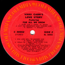 Load image into Gallery viewer, Vikki Carr : Vikki Carr's Love Story (LP, Album)