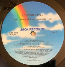 Load image into Gallery viewer, Bill Summers &amp; Summers Heat : London Style (LP, Album, Pin)