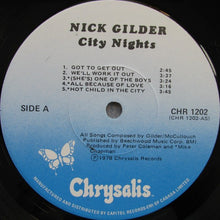 Load image into Gallery viewer, Nick Gilder : City Nights (LP, Album)