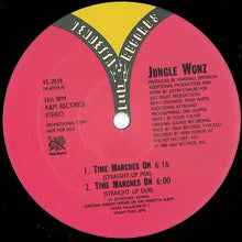 Load image into Gallery viewer, Jungle Wonz : Time Marches On (The Justin Strauss Remixes) (12", Promo)