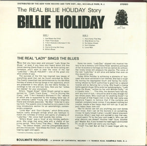 Billie Holiday : The Real "Lady Day" Sings The Blues (LP, Comp)