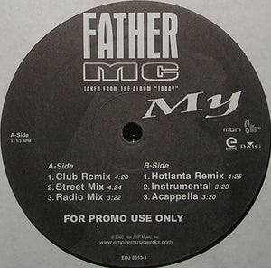 Father MC : My (12", Promo)