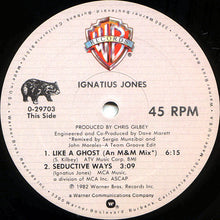 Load image into Gallery viewer, Ignatius Jones : Like A Ghost (12&quot;, Maxi)