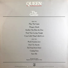 Load image into Gallery viewer, Queen : The Game (LP, Album, Mon)