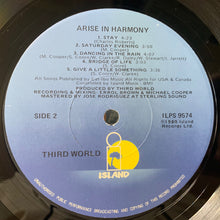 Load image into Gallery viewer, Third World : Arise In Harmony (LP, Album, LA )