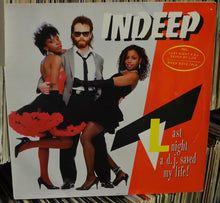 Load image into Gallery viewer, Indeep : Last Night A DJ Saved My Life! (LP, Album)