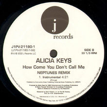 Load image into Gallery viewer, Alicia Keys : How Come You Don&#39;t Call Me (12&quot;)