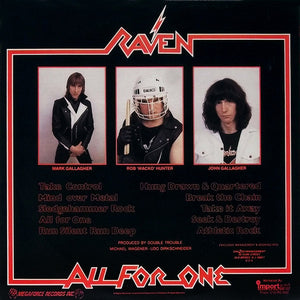 Raven (6) : All For One (LP, Album)