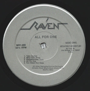 Raven (6) : All For One (LP, Album)