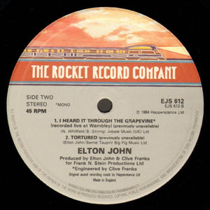 Elton John : Who Wears These Shoes (12")