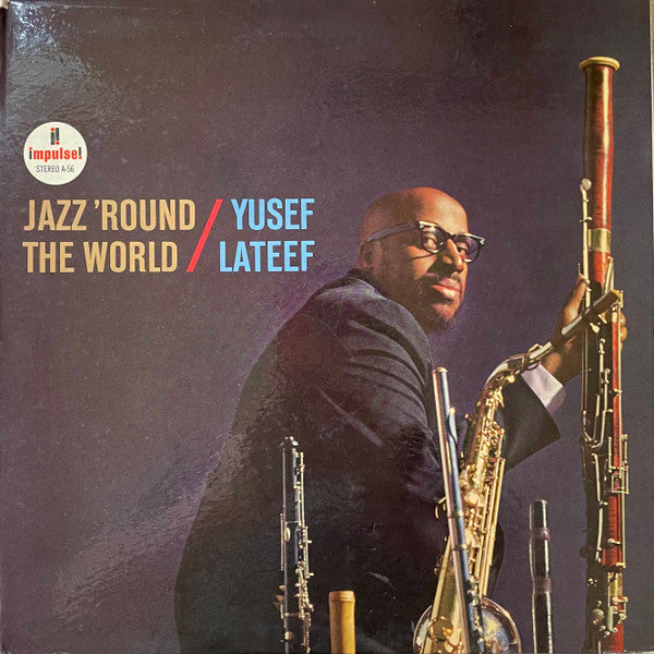 Yusef Lateef : Jazz 'Round The World (LP, Album, RE)