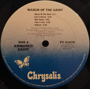 Armored Saint : March Of The Saint (LP, Album, Car)