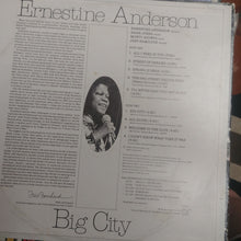 Load image into Gallery viewer, Ernestine Anderson : Big City (LP)