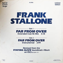 Load image into Gallery viewer, Frank Stallone : Far From Over (12", Single, Ltd)