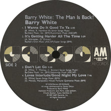Load image into Gallery viewer, Barry White : Put Me In Your Mix (LP, Album)