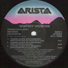 Load image into Gallery viewer, Whitney Houston : I Wanna Dance With Somebody (Who Loves Me) (12&quot;, Single, Promo)