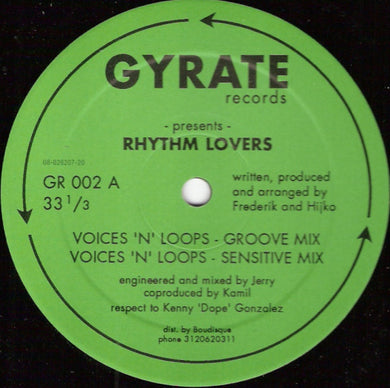 Rhythm Lovers : Voices 'N' Loops (12