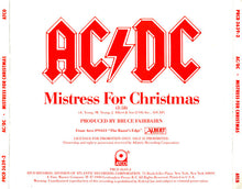 Load image into Gallery viewer, AC/DC : Mistress For Christmas (CD, Single, Promo)